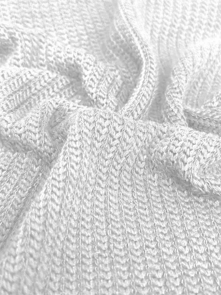 HEAVY CABLE KNIT FABRIC / NOV-1043