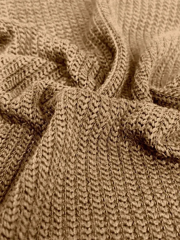 HEAVY CABLE KNIT FABRIC / NOV-1043