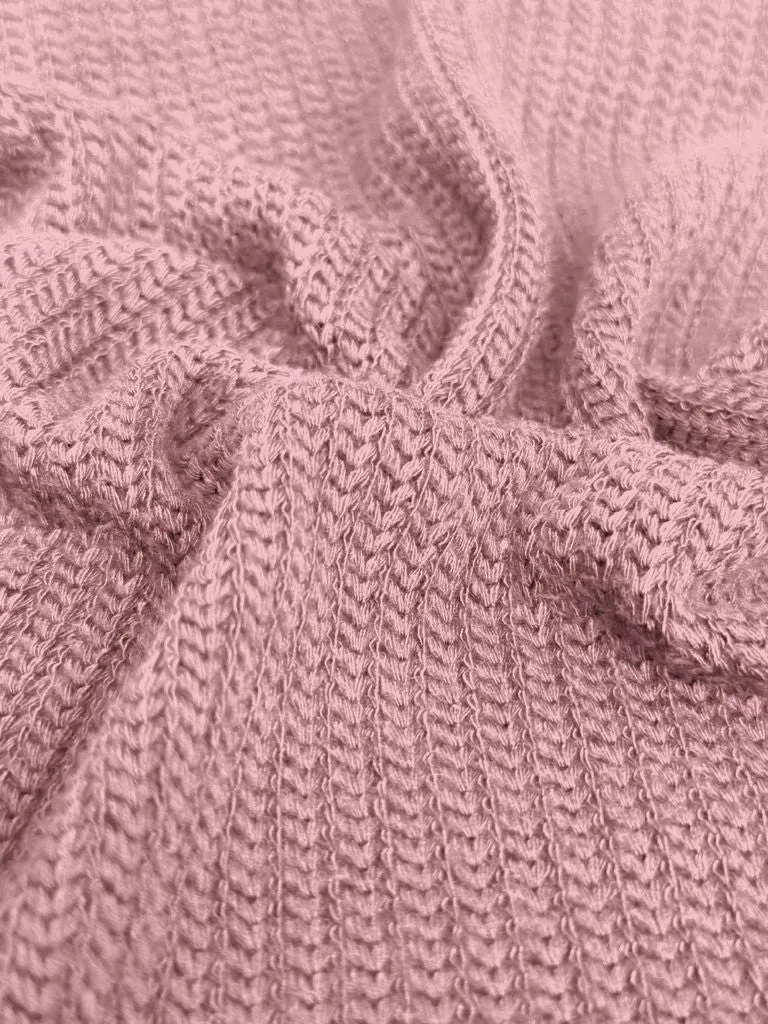 HEAVY CABLE KNIT FABRIC / NOV-1043