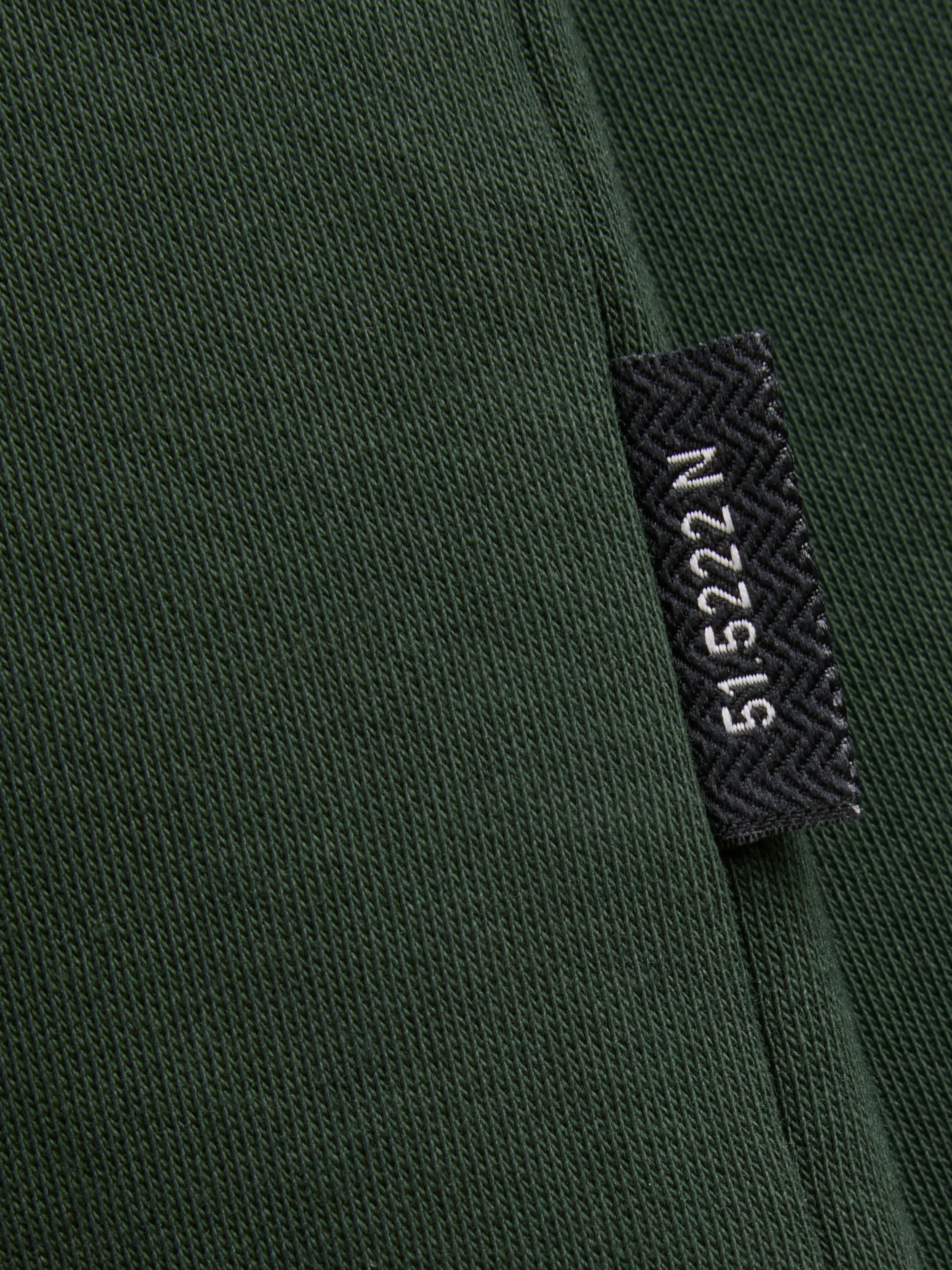 Heavy Long Sleeve T-Shirt Tavistock Dark Green