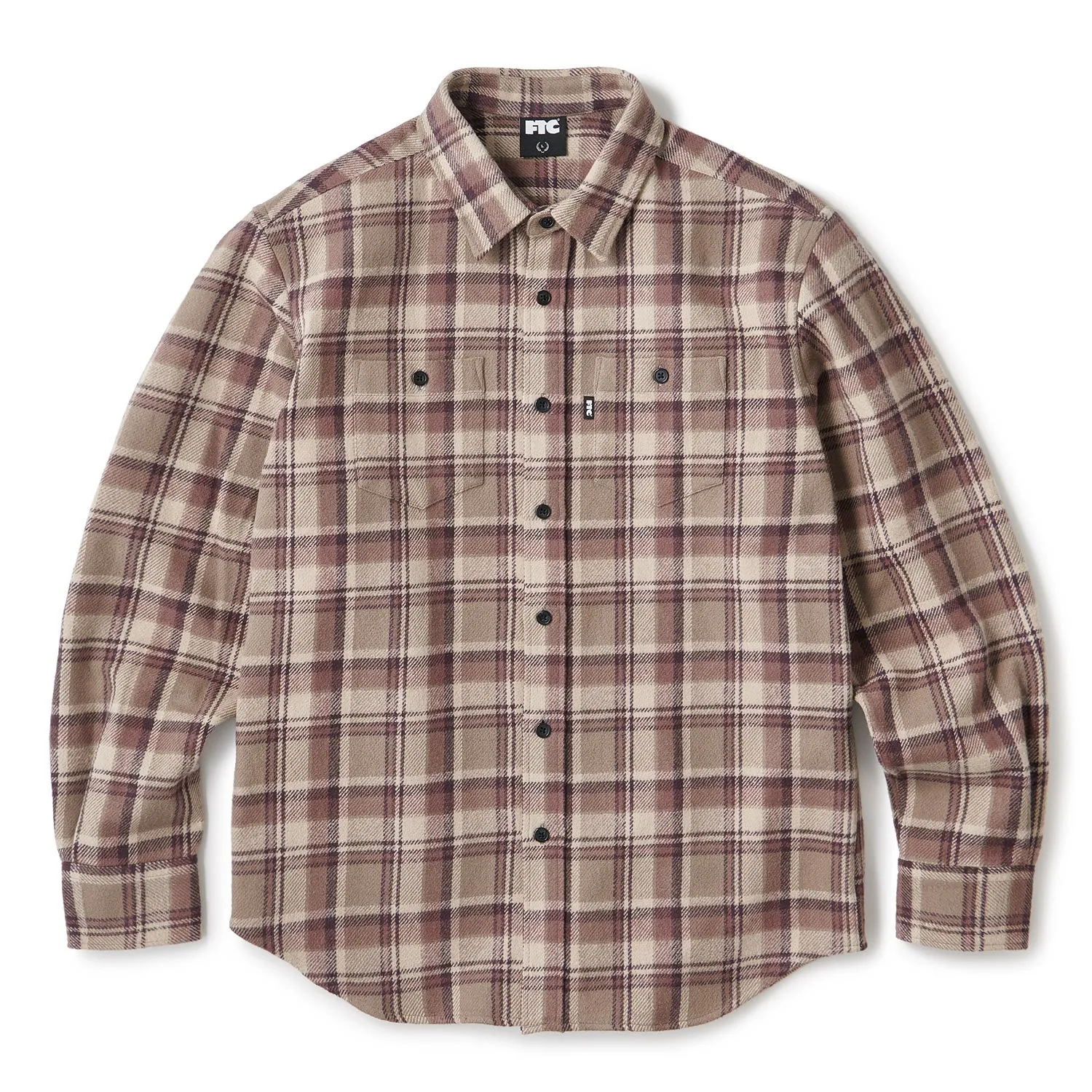 HEAVY PLAID NEL SHIRT