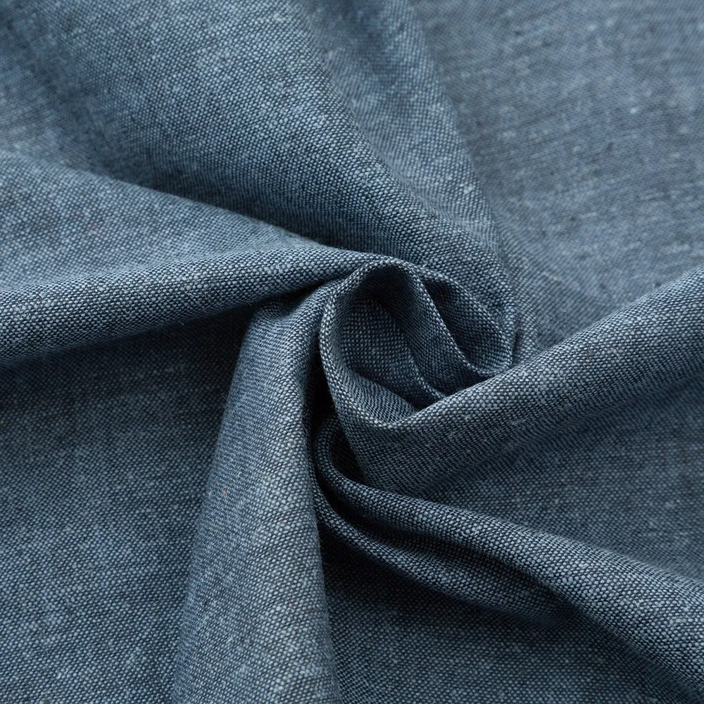 Hemp Cotton Chambray / Ocean