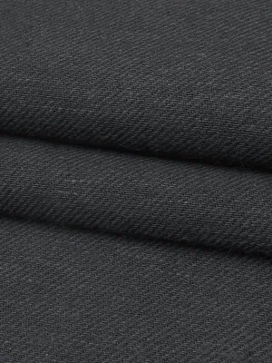 Hemp, Organic Cotton, Yak & Wool Mid-Weight Twill Fabric ( HG50A044A )