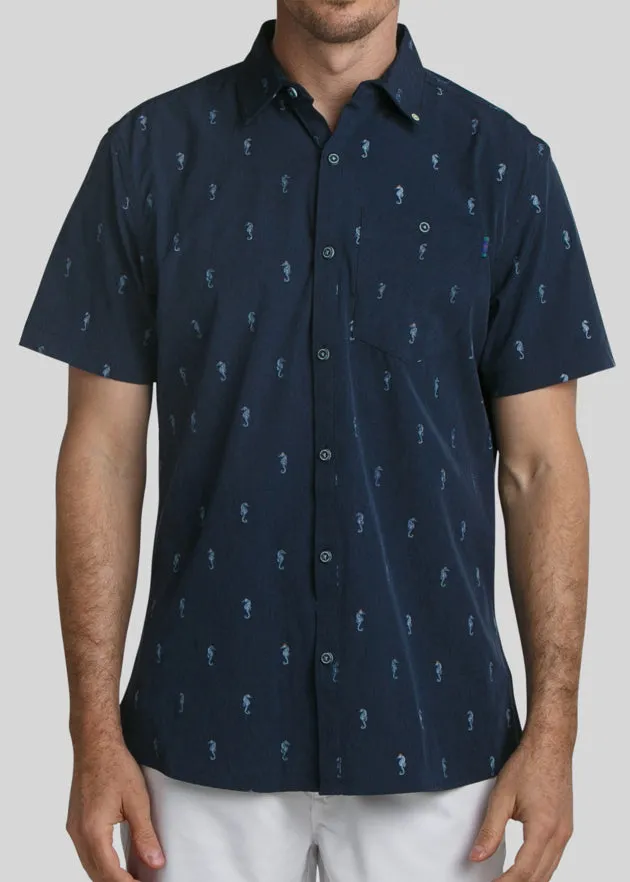 I See Horses Men's Button Down