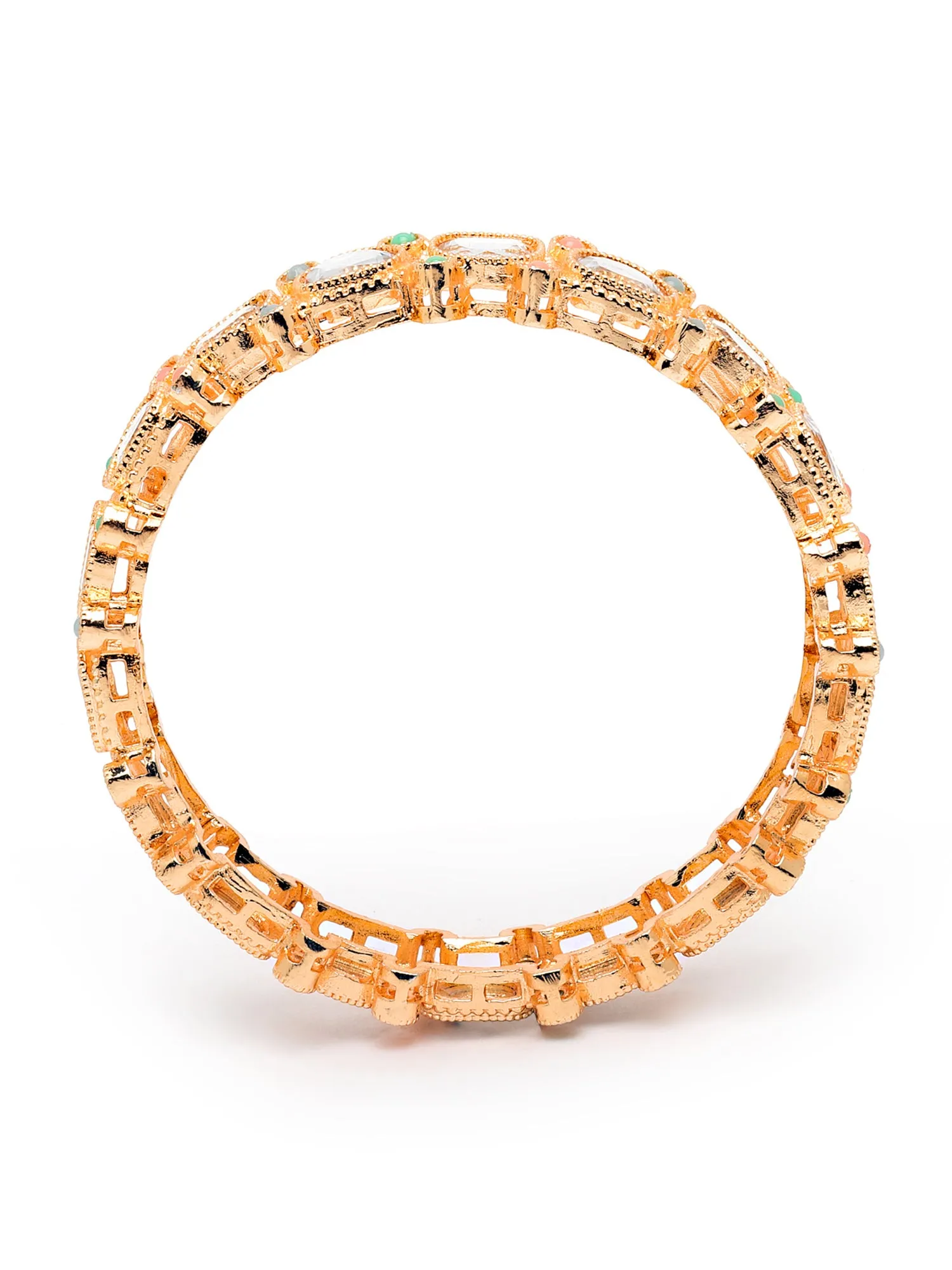 Karatcart Alloy Gold-plated Bangle