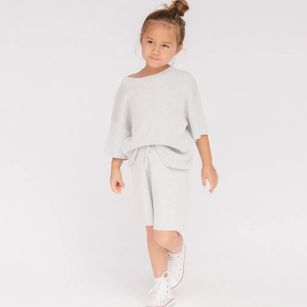 Kids Mini Summer Knit Set - Blue-Marle