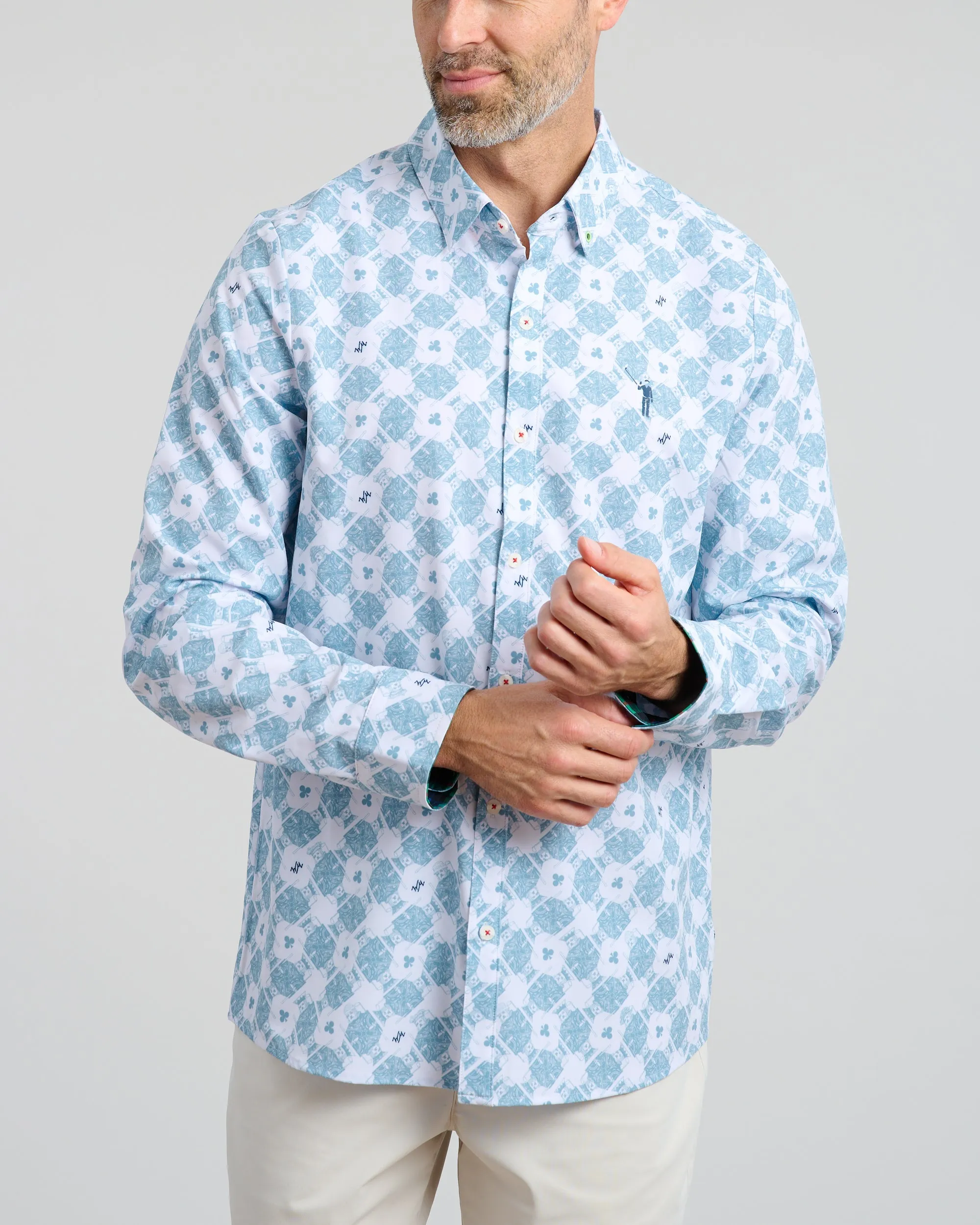 King of Clubs Men's Button Down