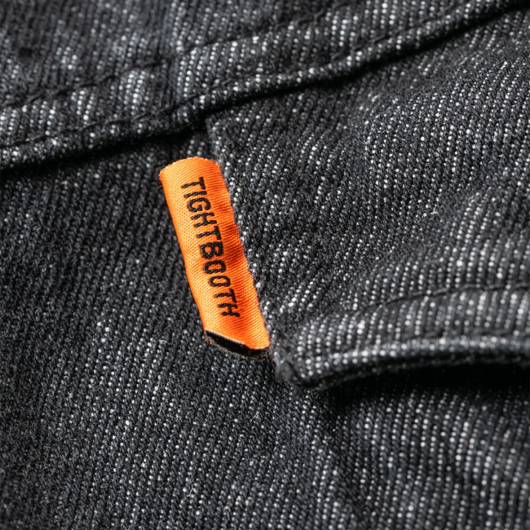 LABEL LOGO DENIM JACKET