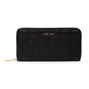 Lavie Luxe Quina Black Large Women's Wallet