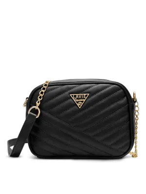 Lavie Signature Dallas Small Black Womens Box Sling Bag