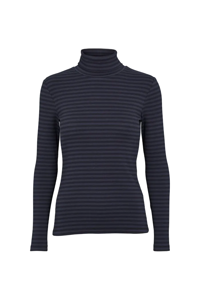 Ludmilla High-neck - Black/Navy