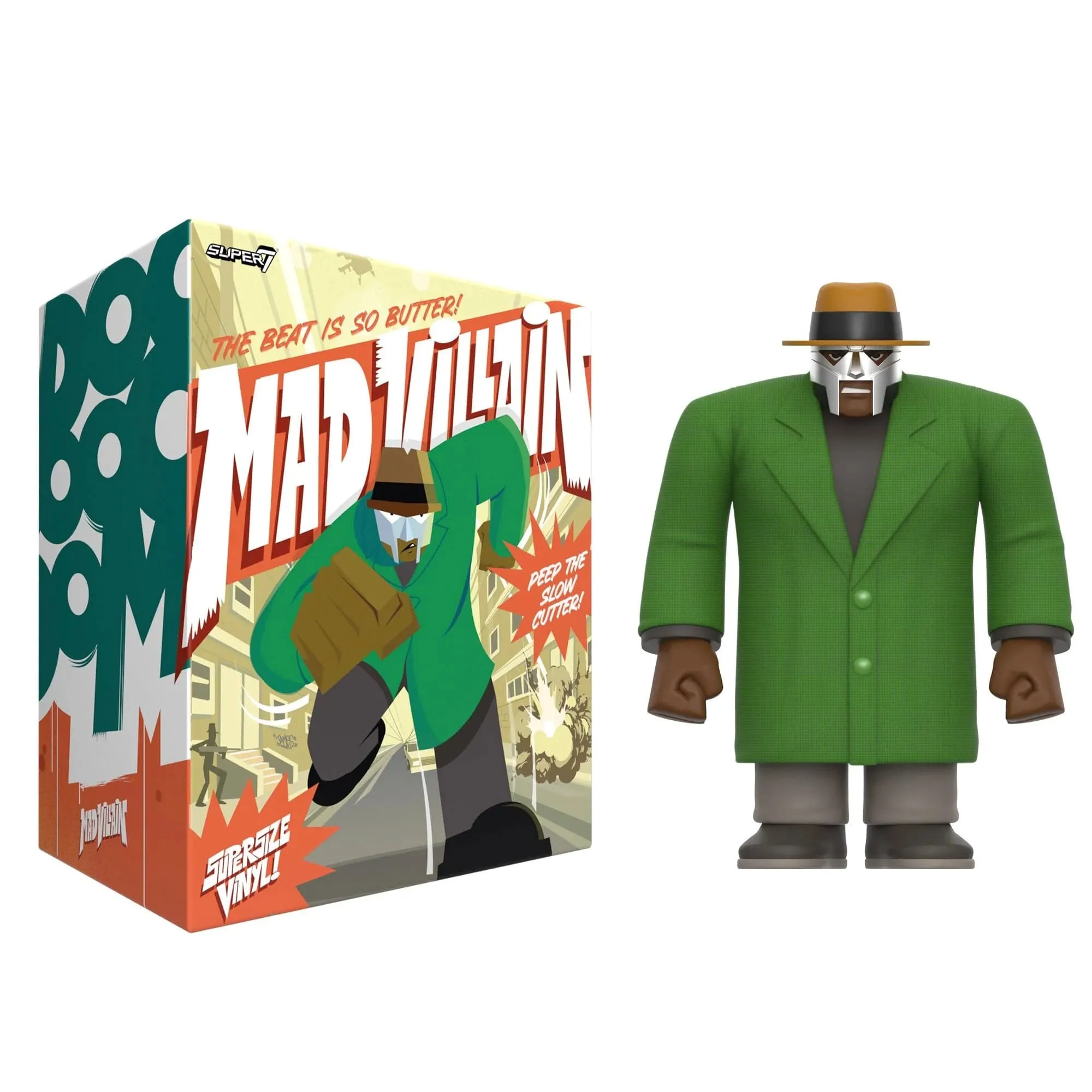 MadVillain Supersize Vinyl 16" Figure by MF Doom x MadLib by Super7 **Pre-Order**