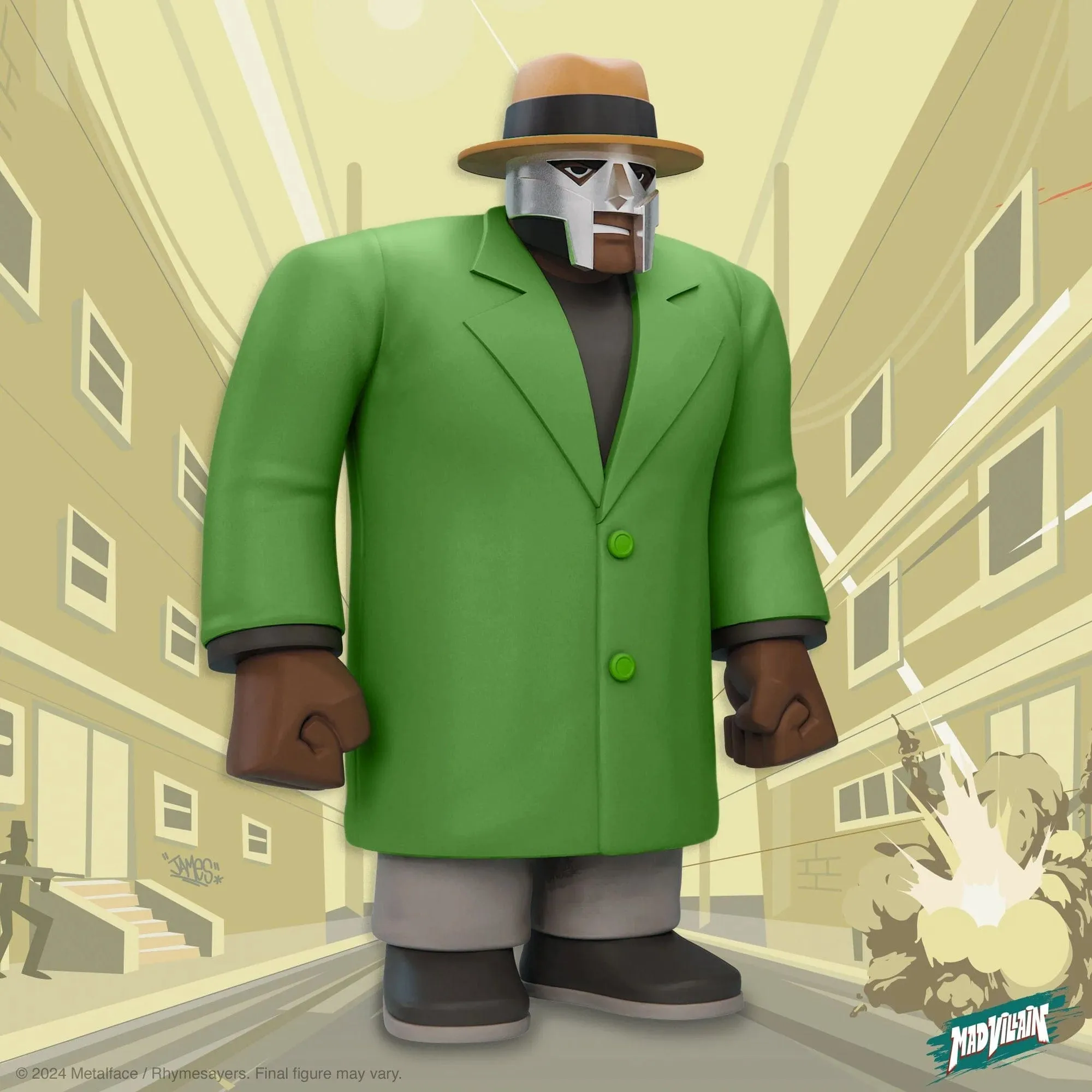 MadVillain Supersize Vinyl 16" Figure by MF Doom x MadLib by Super7 **Pre-Order**