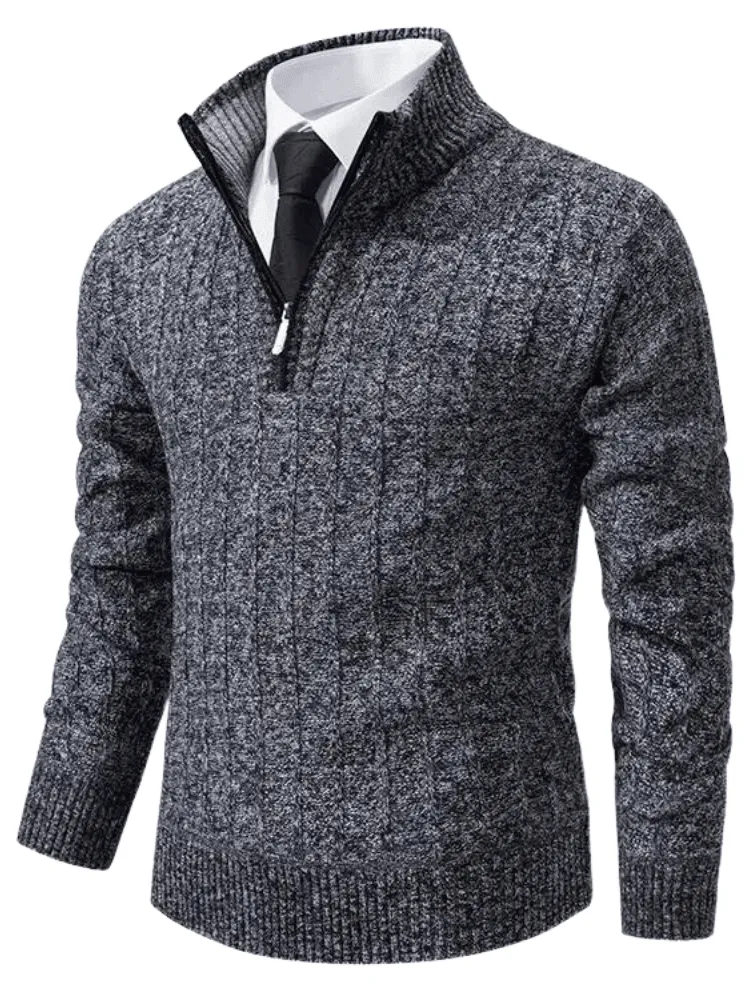 Men's Half High Neck Sweater