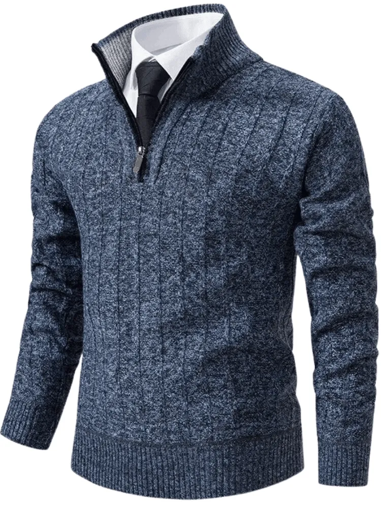 Men's Half High Neck Sweater