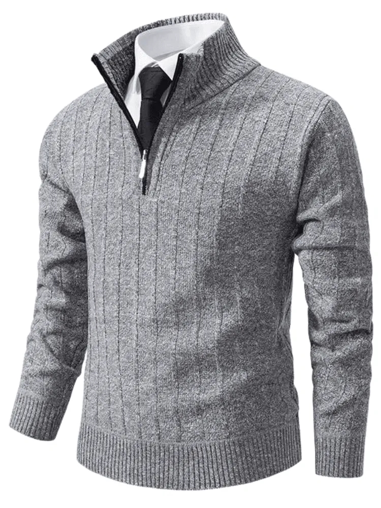 Men's Half High Neck Sweater