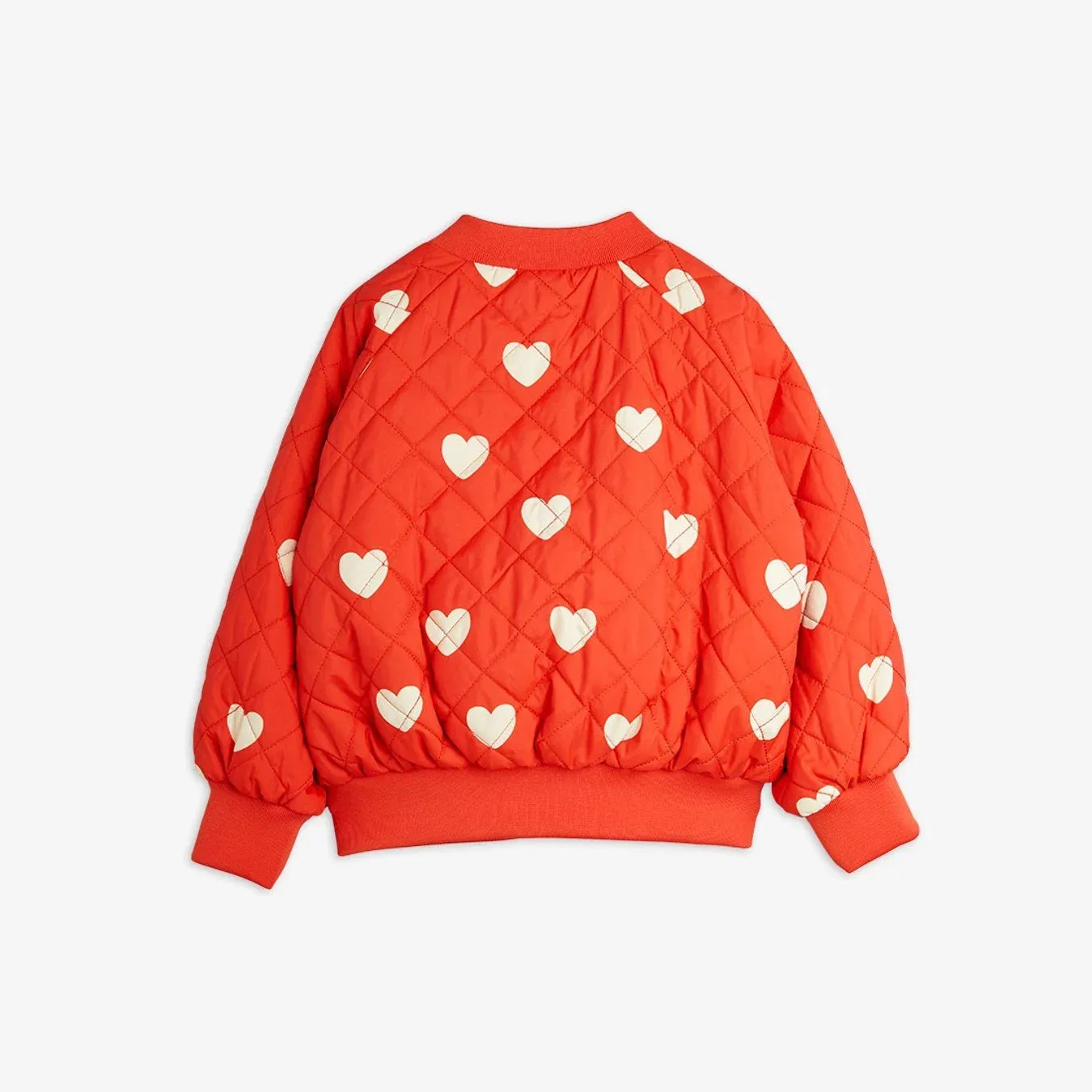 Mini Rodini HEARTS BASEBALL JACKET