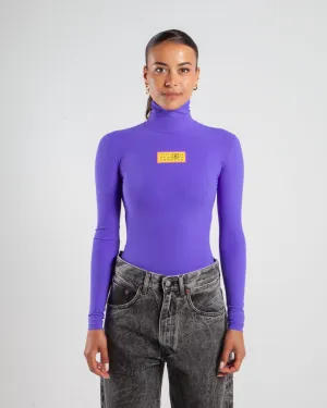 MM6 Maison Margiela High Neck Body Purple