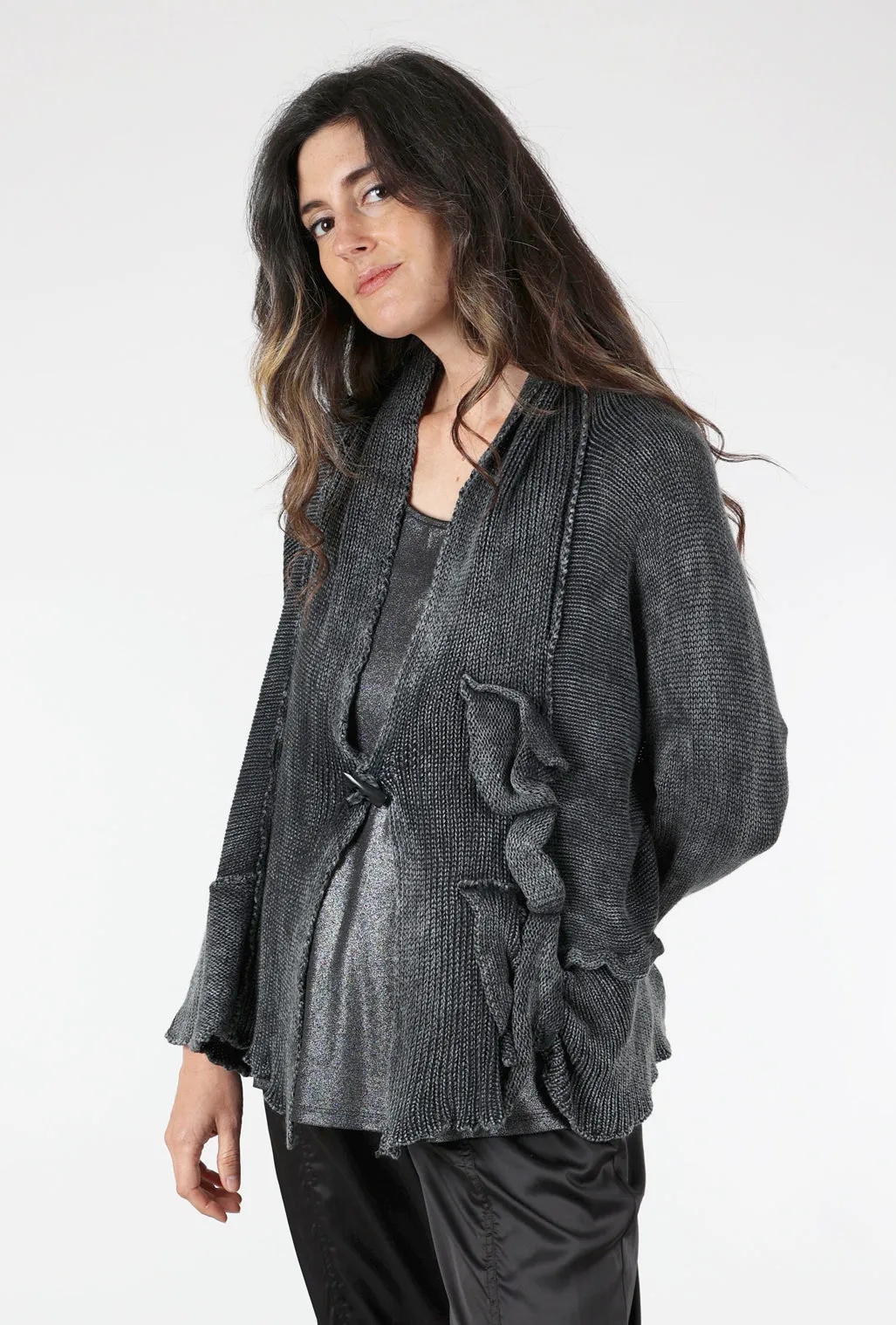 Multi-Functional Cardigan Wrap, Black