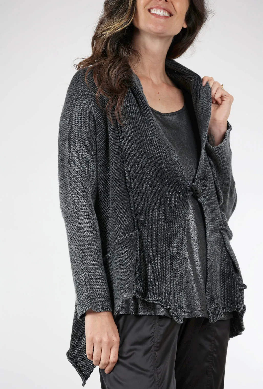 Multi-Functional Cardigan Wrap, Black