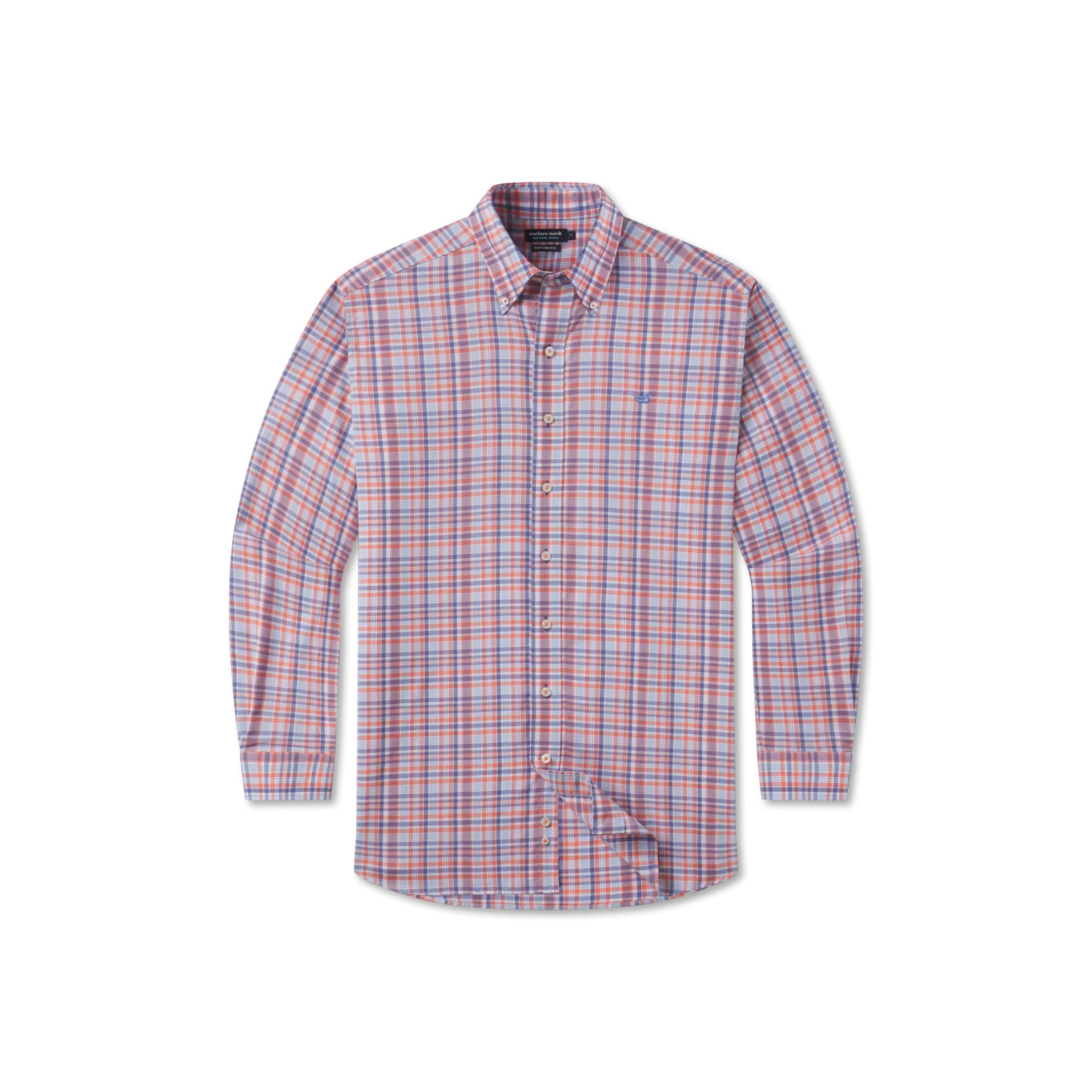 Nassau Performance Plaid Dress Shirt