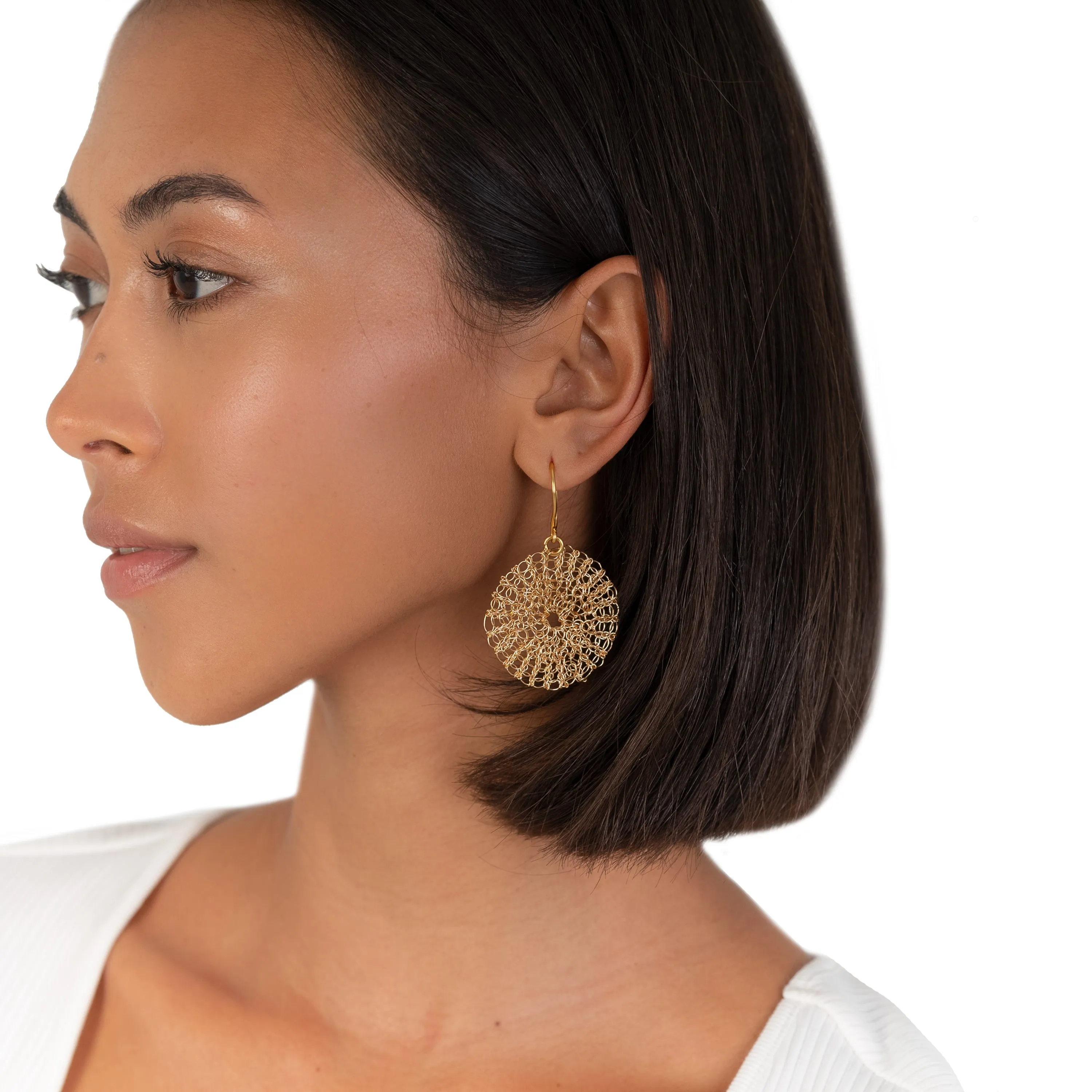 Parker Disc Earrings