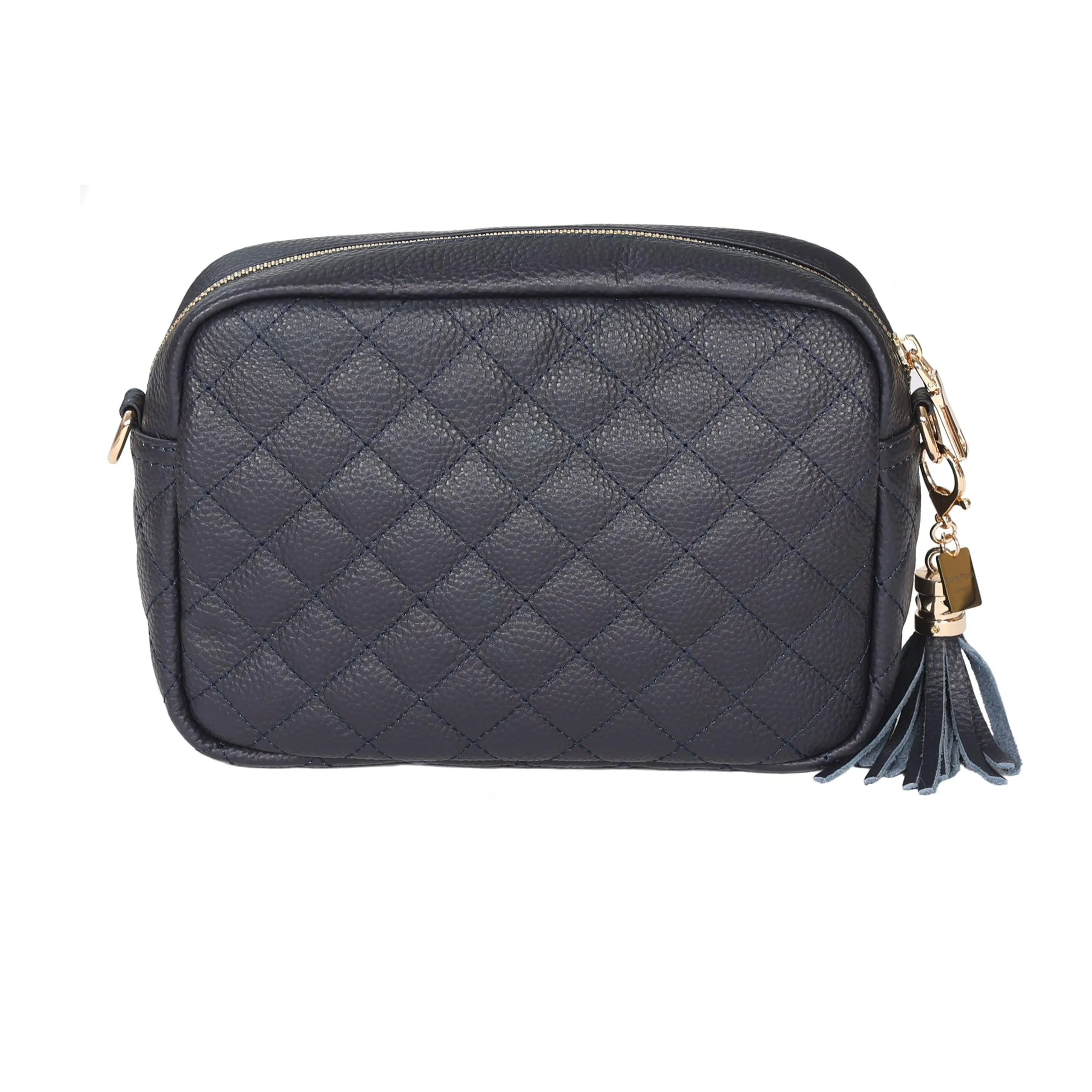 Quilted City Bag Navy & Accessories