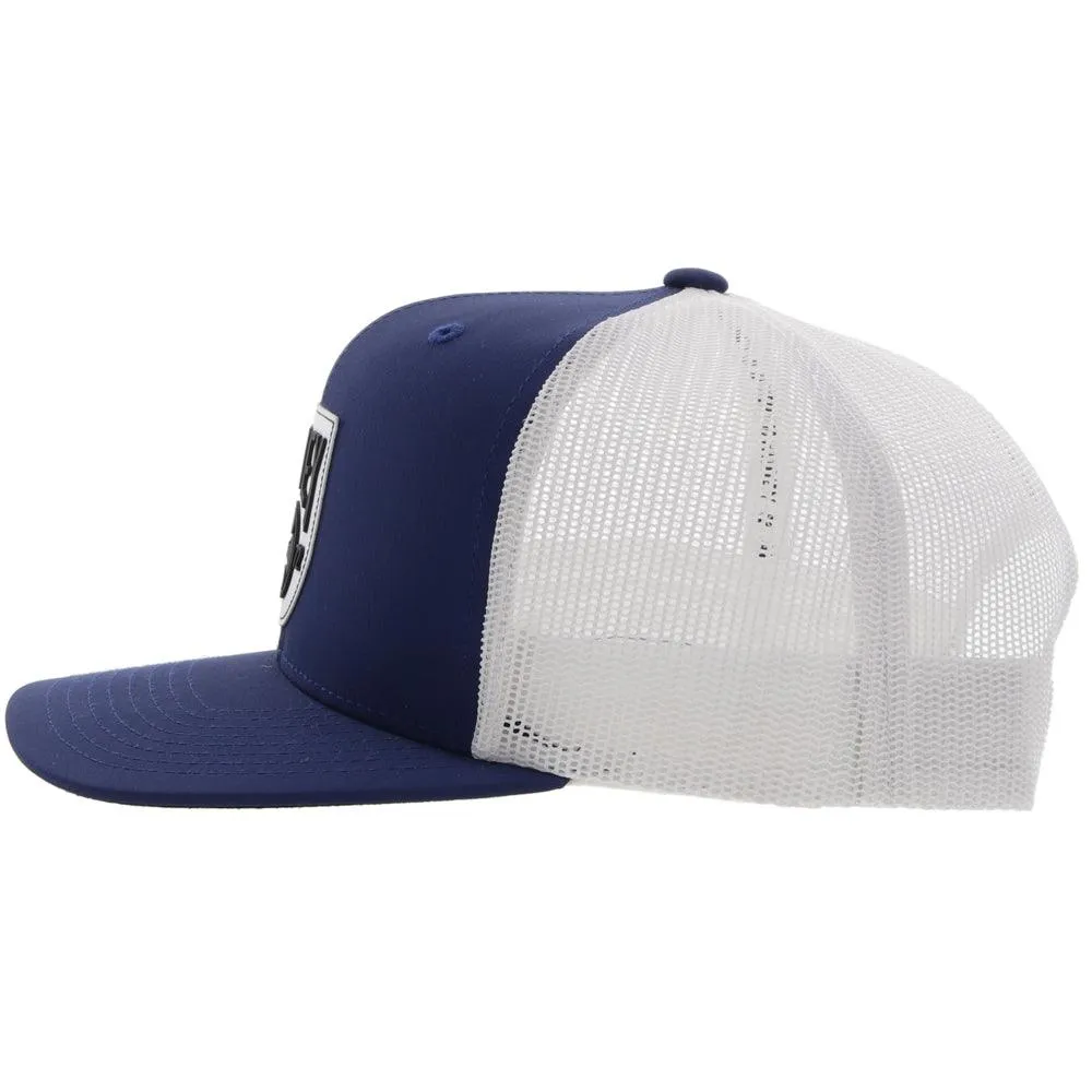 "Bronx" Navy/White Hat