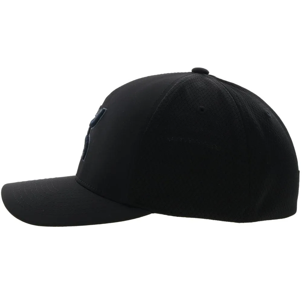 "Coach" Black Flexfit Hat