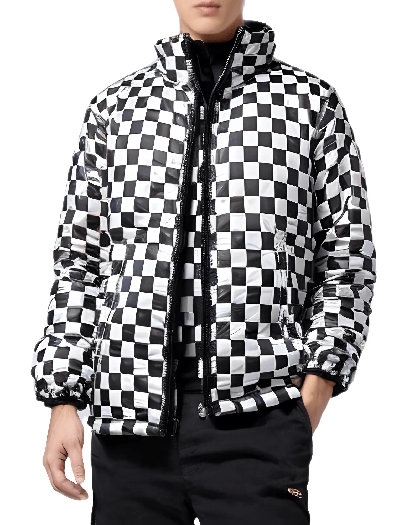 Reversible Wear Duck Down Puffer Jackets For Men