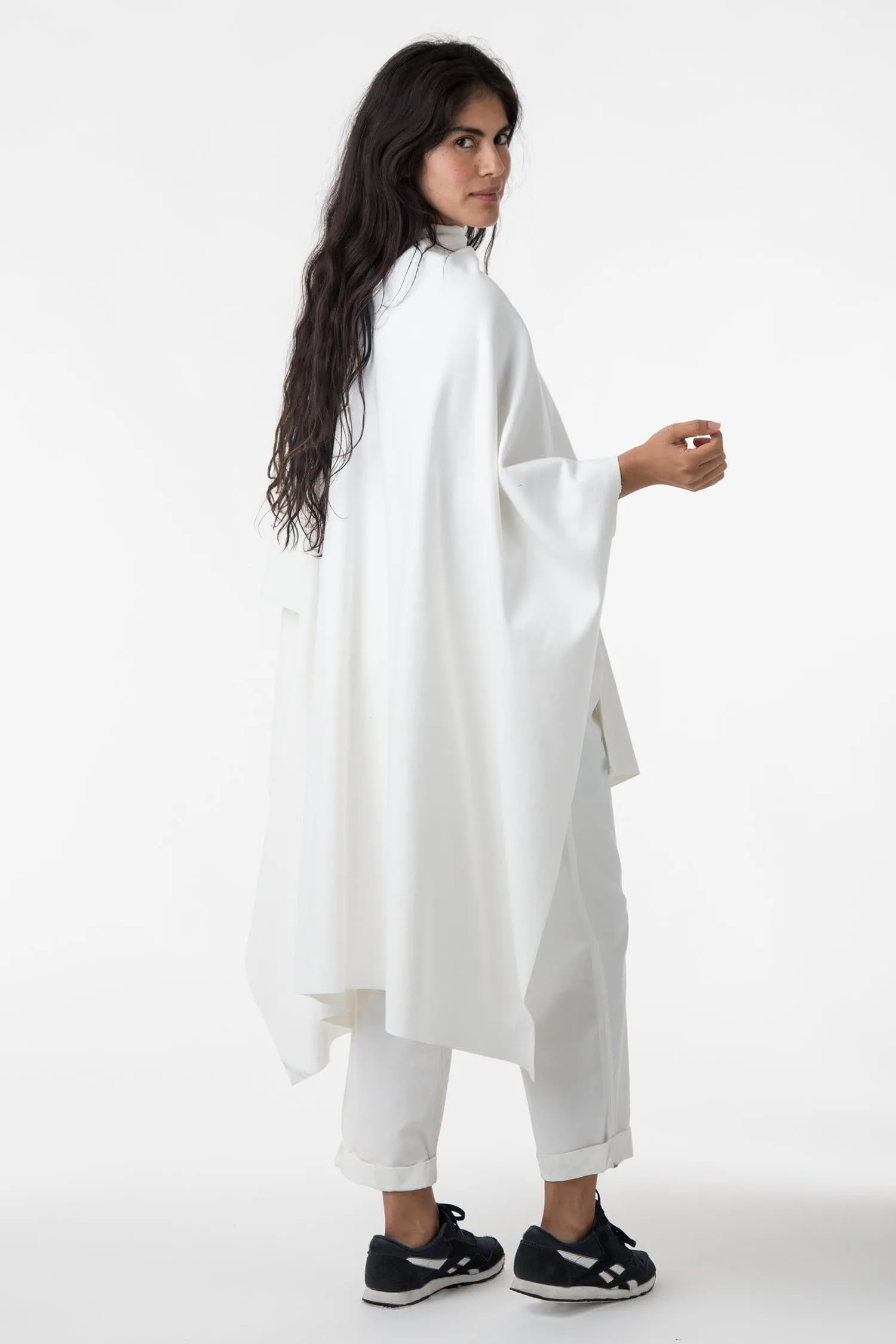 RHFR399GD - Heavy Cotton Rib Poncho