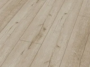 Robusto Rip Oak Nature Laminate Flooring 12mm 4V