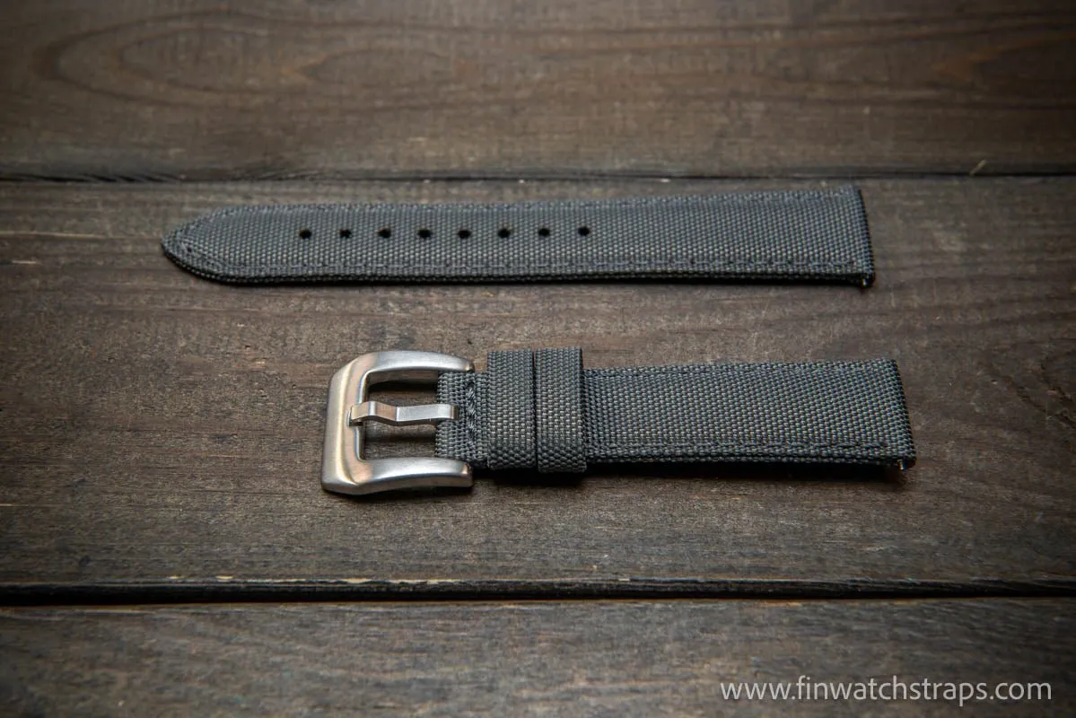 Sailcloth waterproof watch strap. PAM style buckle.