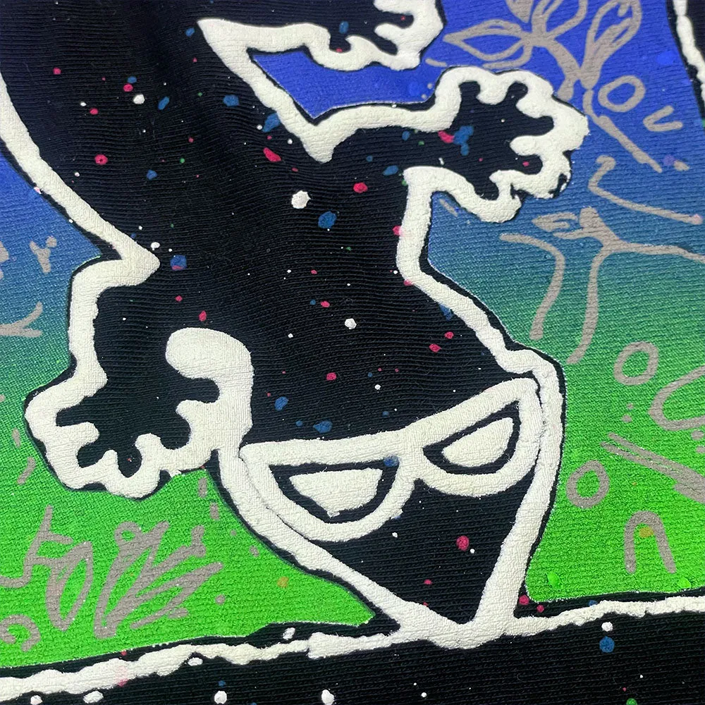 Secret Glow In The Dark Splatter 1988 Gecko Blends