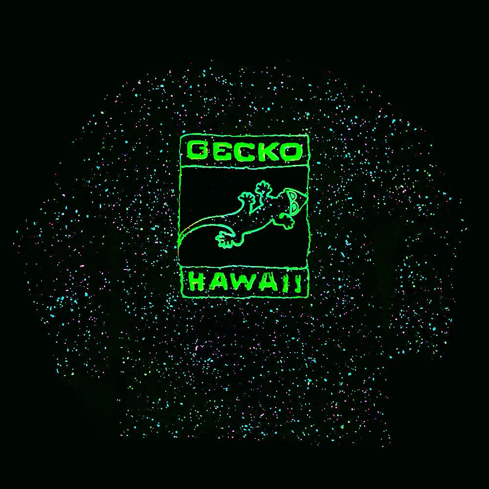 Secret Glow In The Dark Splatter 1988 Gecko Blends