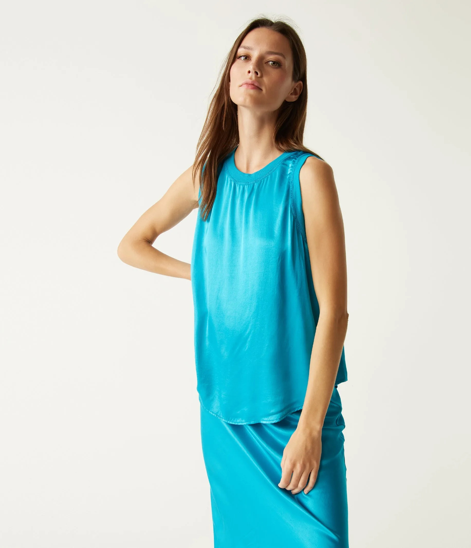 Shay Satin Tank