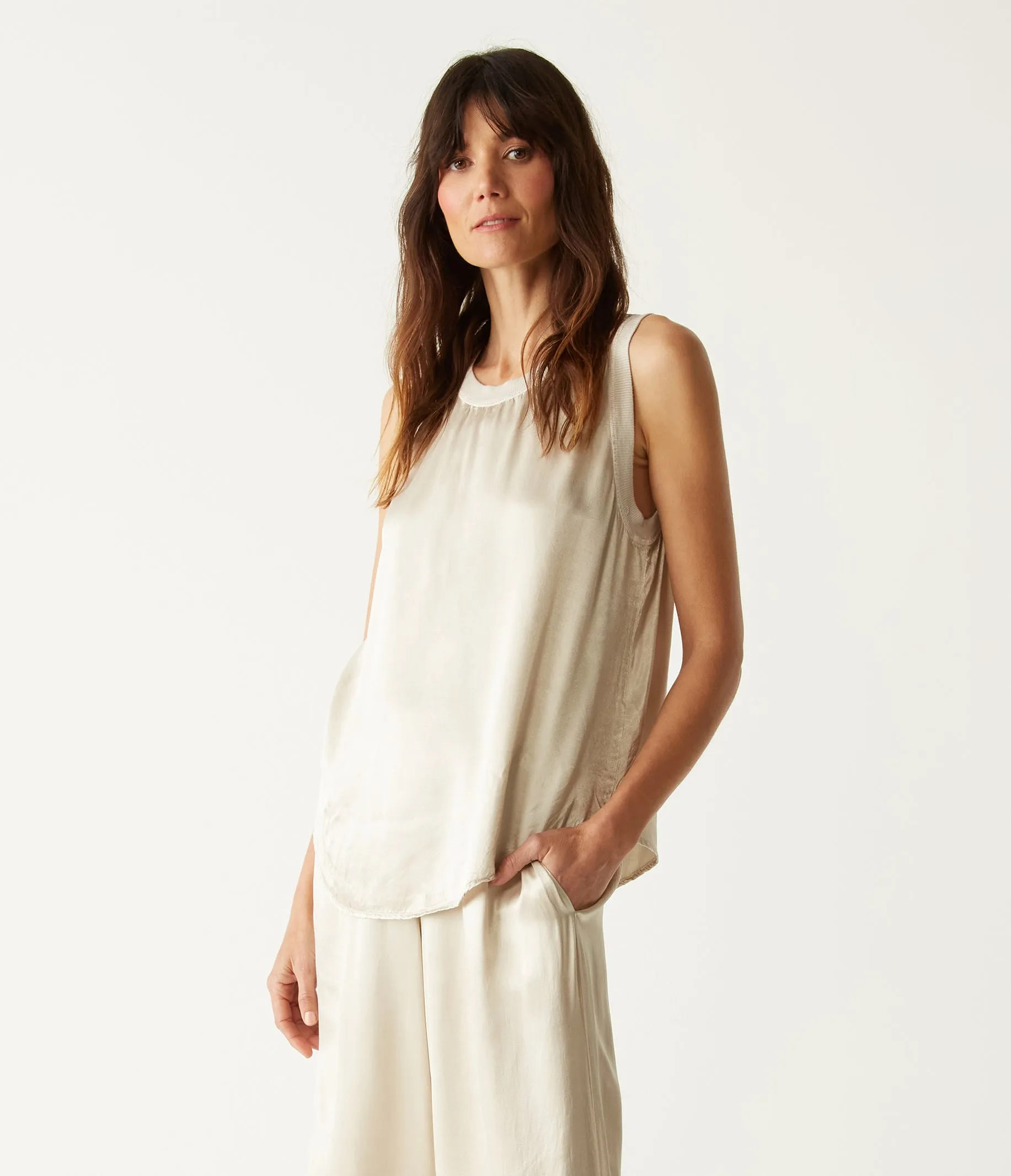 Shay Satin Tank