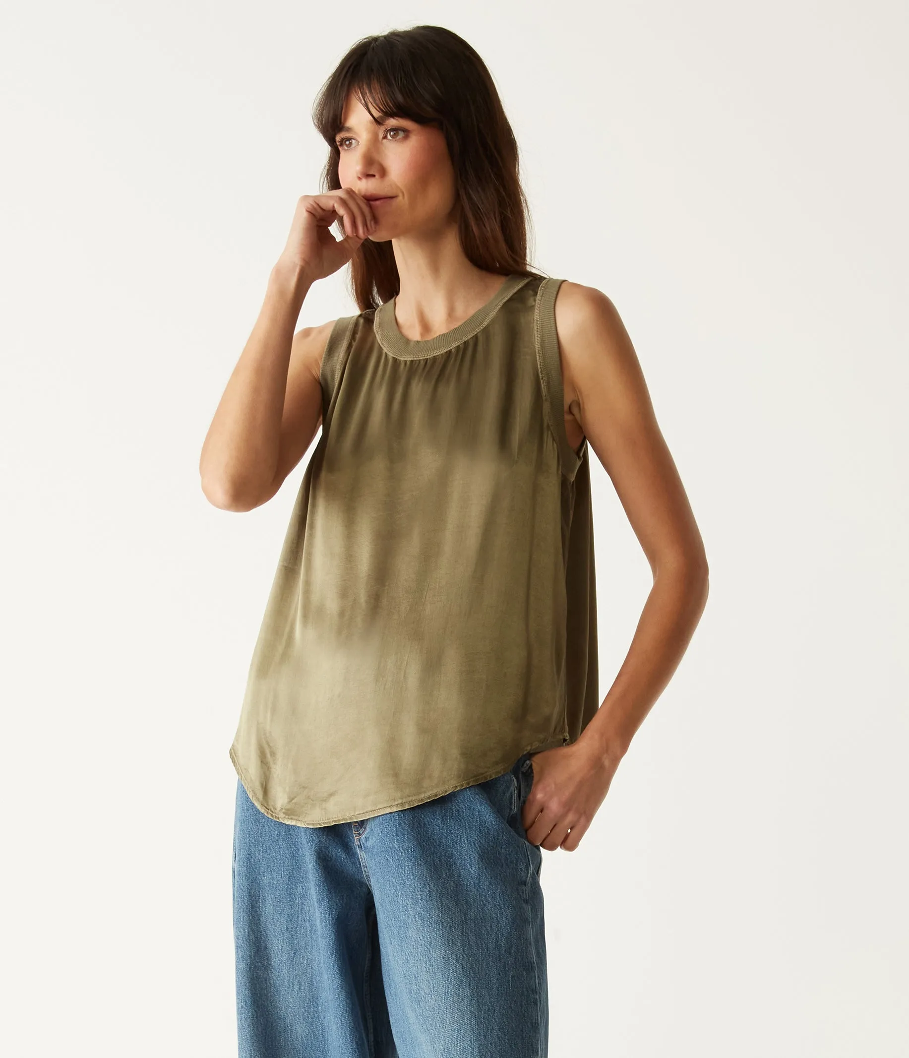 Shay Satin Tank