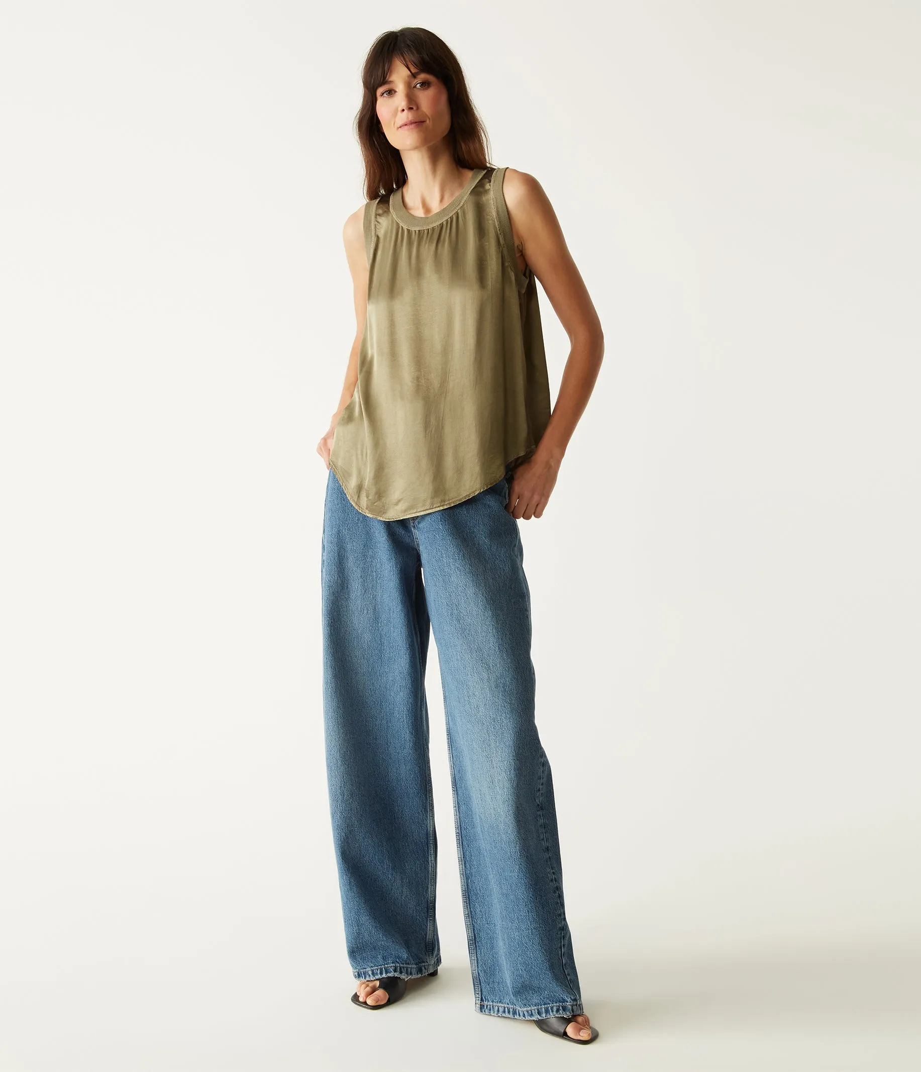 Shay Satin Tank