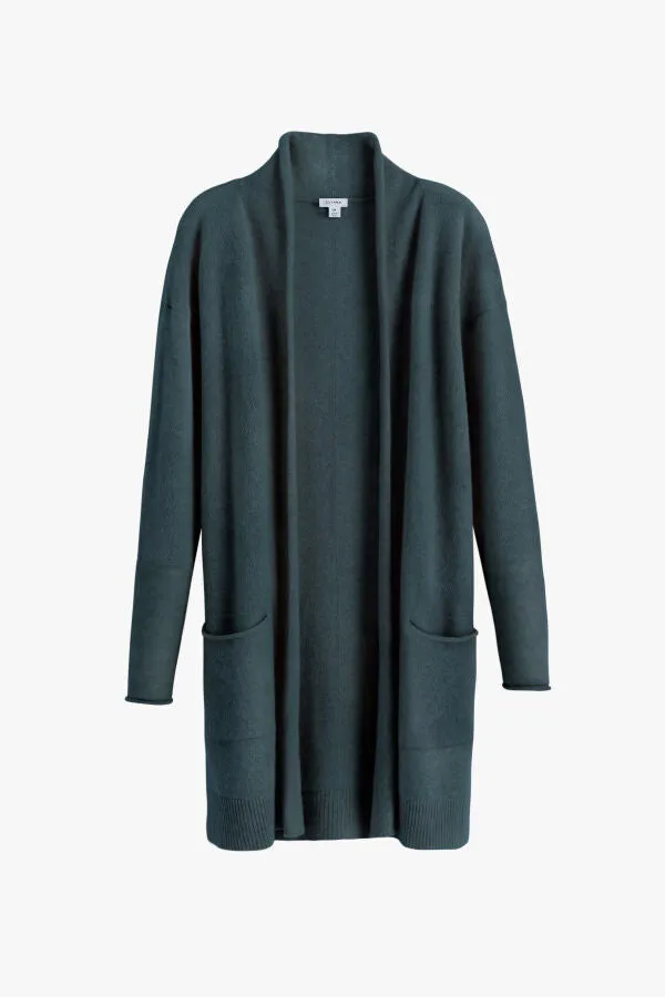 Single-Origin Cashmere Long Cardigan