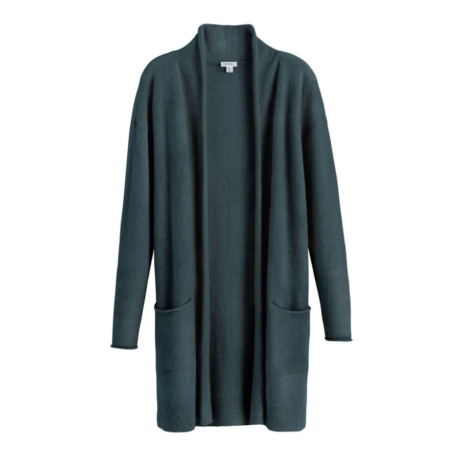 Single-Origin Cashmere Long Cardigan