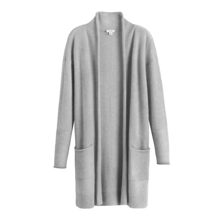 Single-Origin Cashmere Long Cardigan