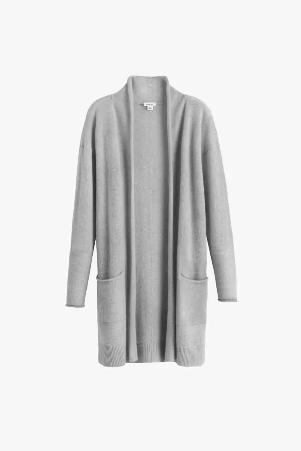 Single-Origin Cashmere Long Cardigan