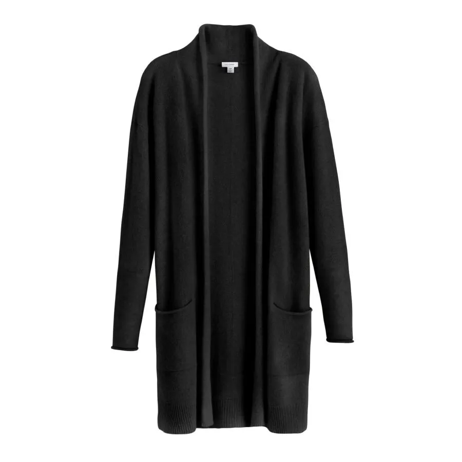 Single-Origin Cashmere Long Cardigan