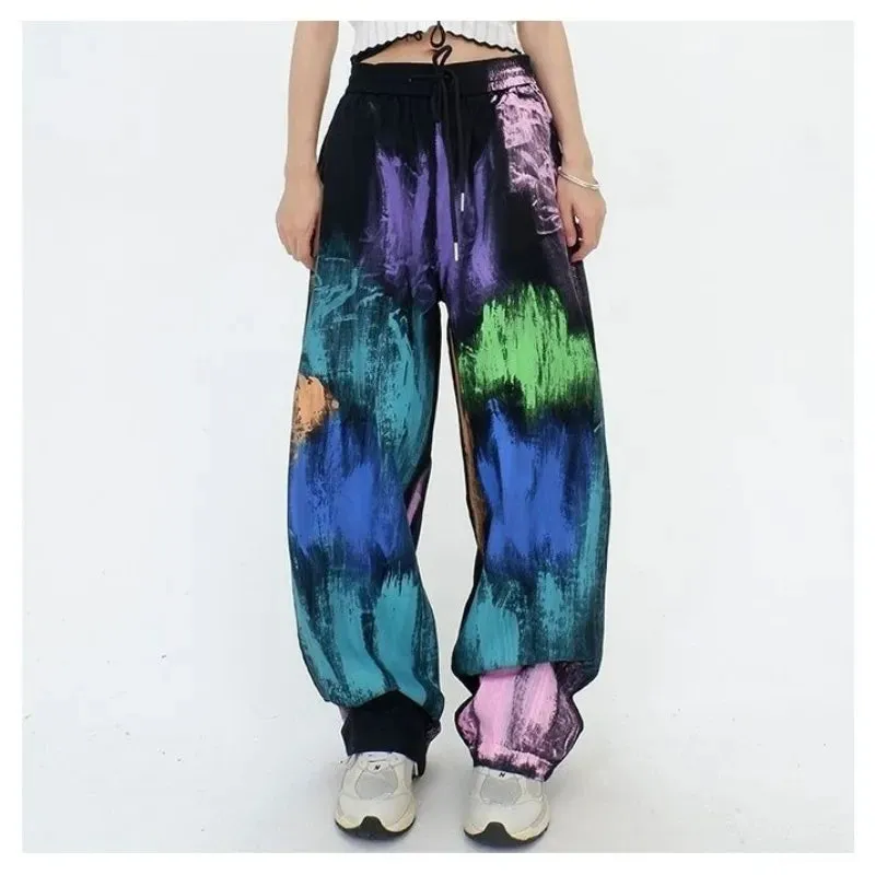 'Slow Down' Multi Color Oversized Pants