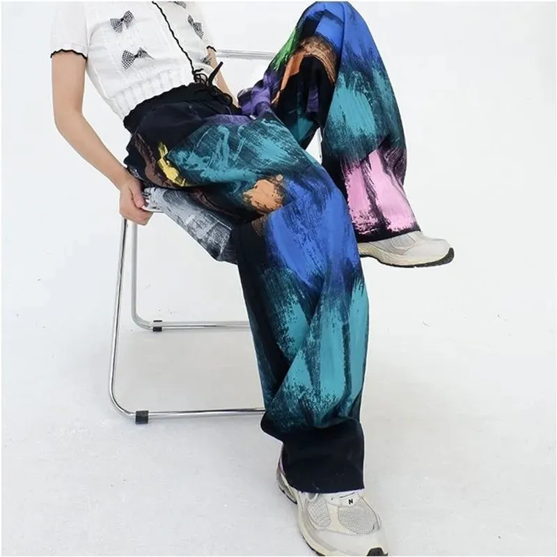 'Slow Down' Multi Color Oversized Pants