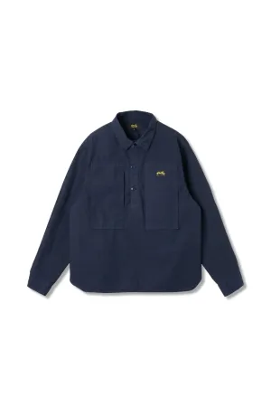 Stan Ray Painters Pop-Over Shirt Navy Ripstop