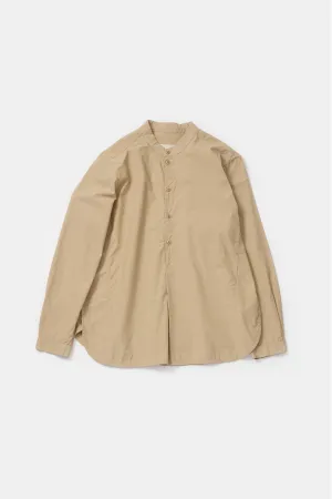 THE BOTANIST SHIRT / POPLIN SAND