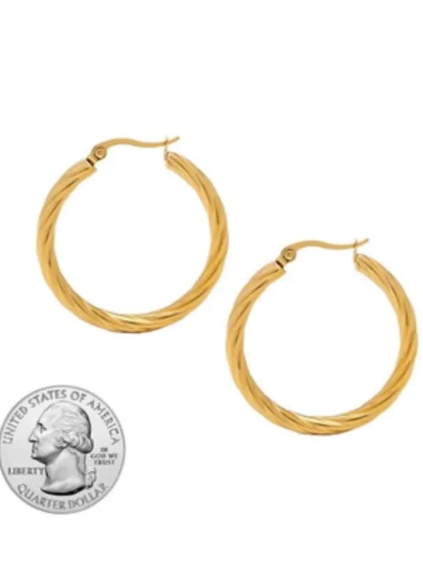 Tina Medium Hoops