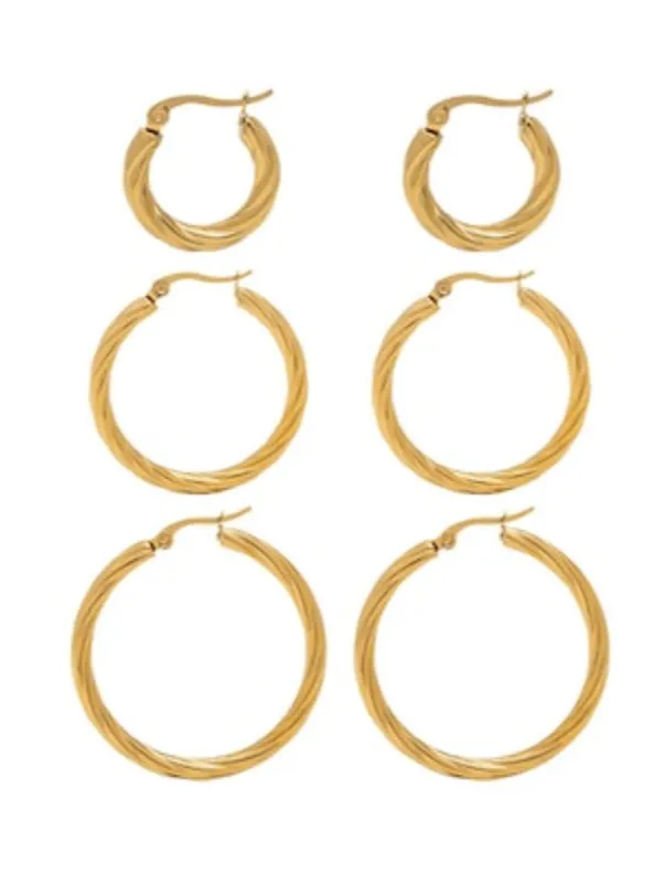 Tina Medium Hoops